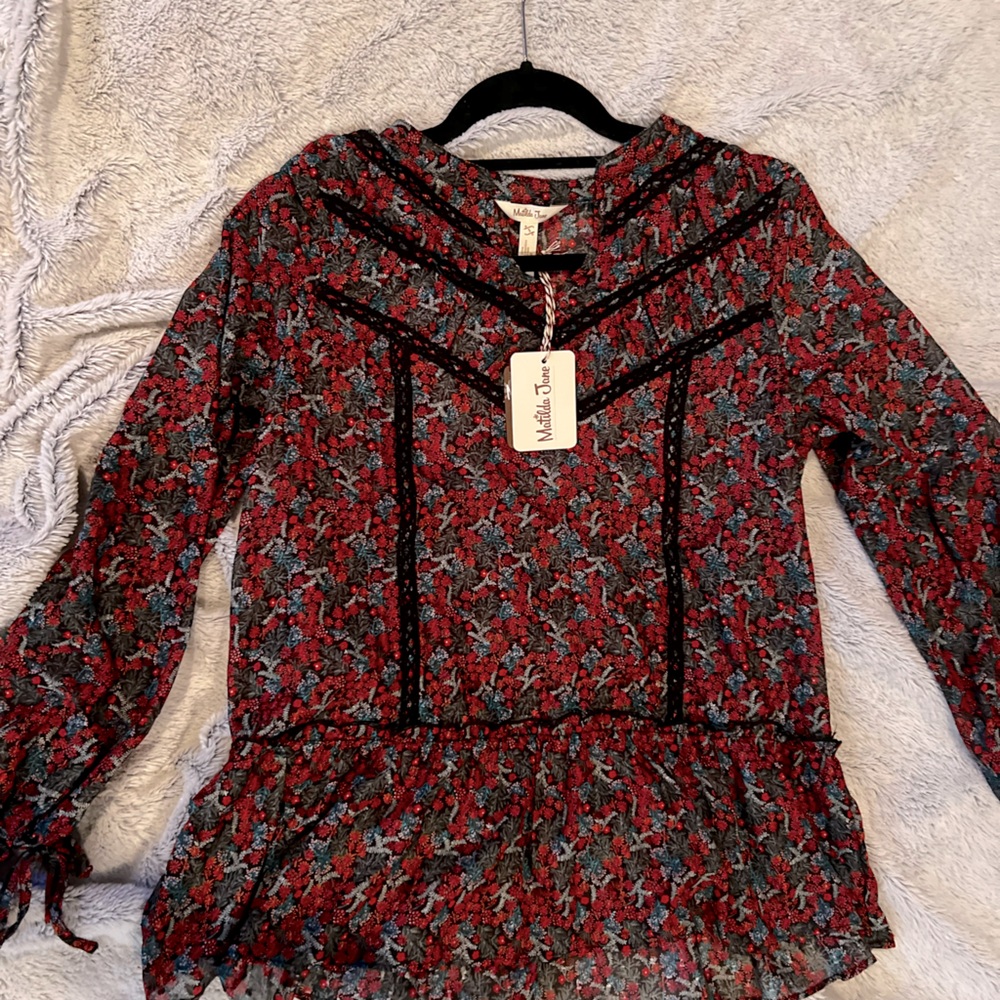 Matilda Jane women’s Carol Top size S.